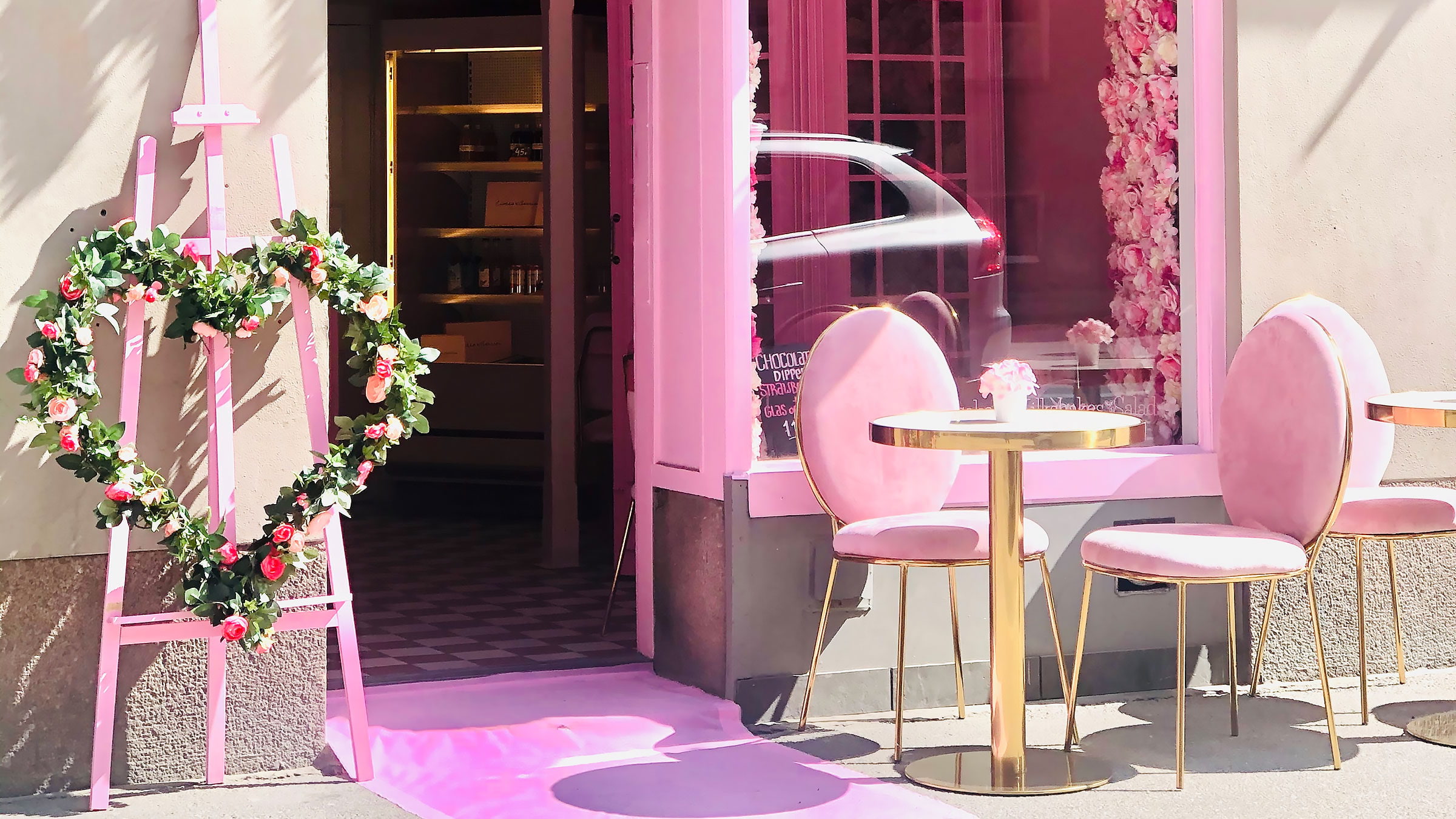 Nytt rosa café är helt anpassat för Instagram Thatsup